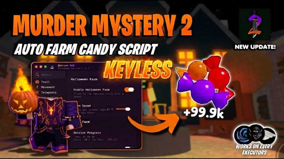 ๐ป Best MM2 Autofarm 2026 Script Update! ๐ Candy Instantly ๐ญ | Unlock All ๐ | No Key!